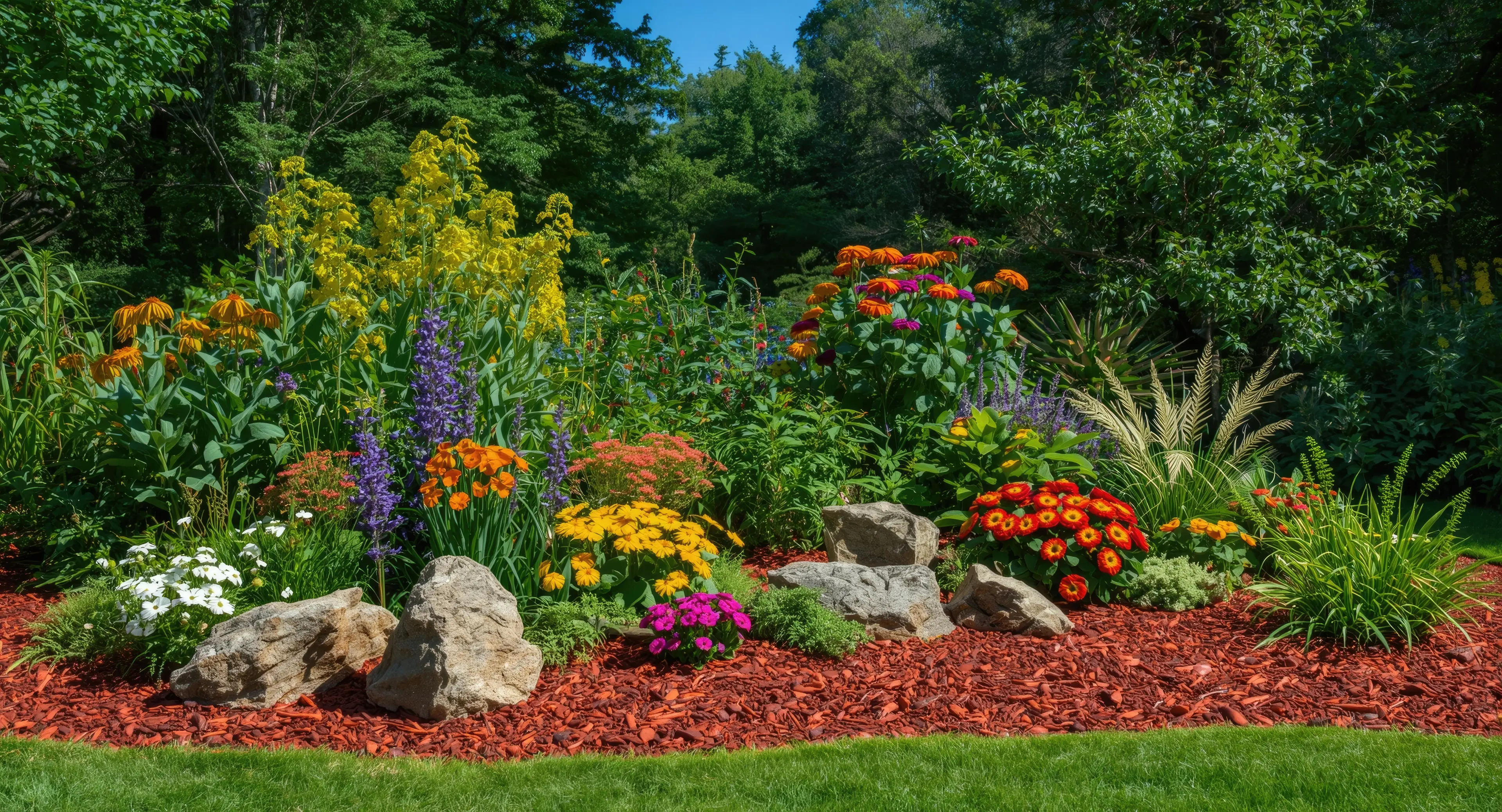 Rock / Mulch Installation Project